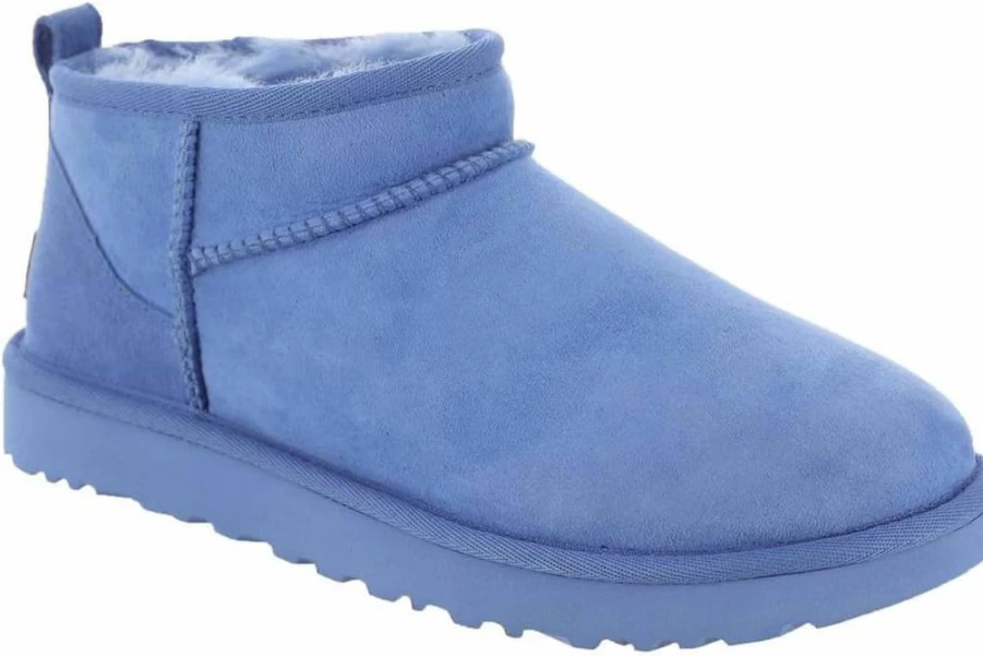 UGG Classic Ultra Mini Boots for Women - Genuine Shearling Winter Ankle Boots