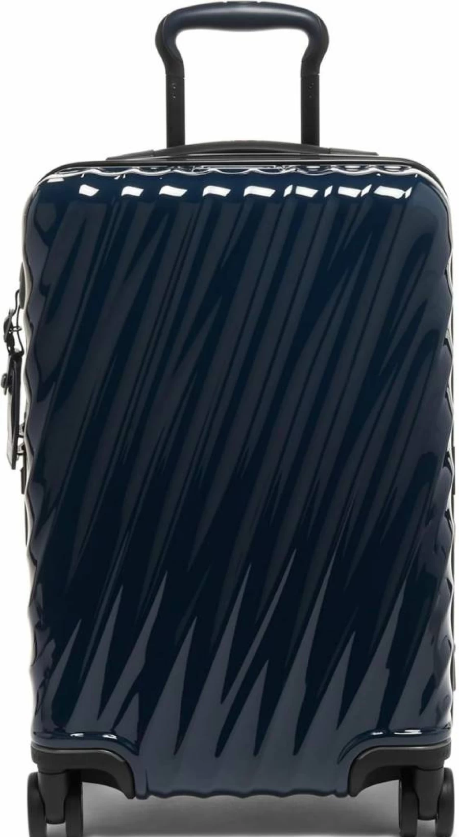TUMI 19 Degree International Expandable 4-Wheel Carry-On Luggage - 21.8" Hardshell Spinner Suitcase in Black
