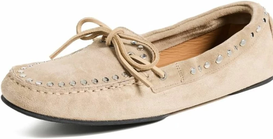ALOHAS Women's Calla Studded Loafers – Stylish Moccasin Shoes for Women