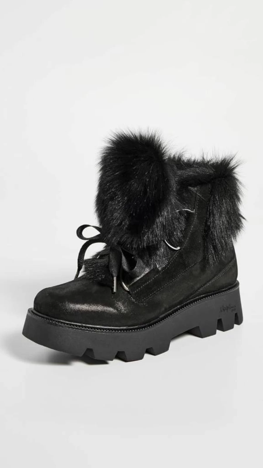Montelliana Women's Aurora Goat Fur Winter Boots – Luxurious Warm Snow Boots for Women