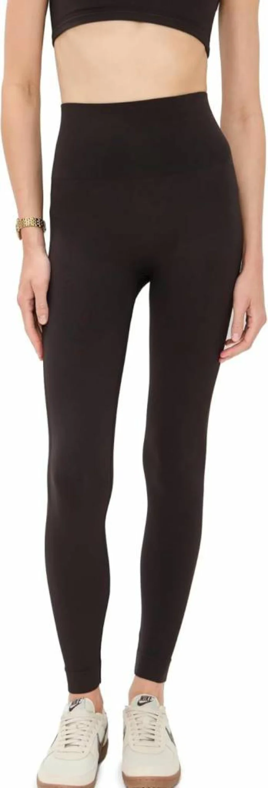 SET Active Women's Sculptflex High-Rise Power Leggings - Tummy Control Workout Yoga Pants