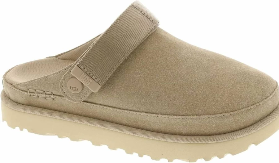 UGG Women's Goldenstar Clog - Cozy Suede Indoor/Outdoor Slip-On Shoes