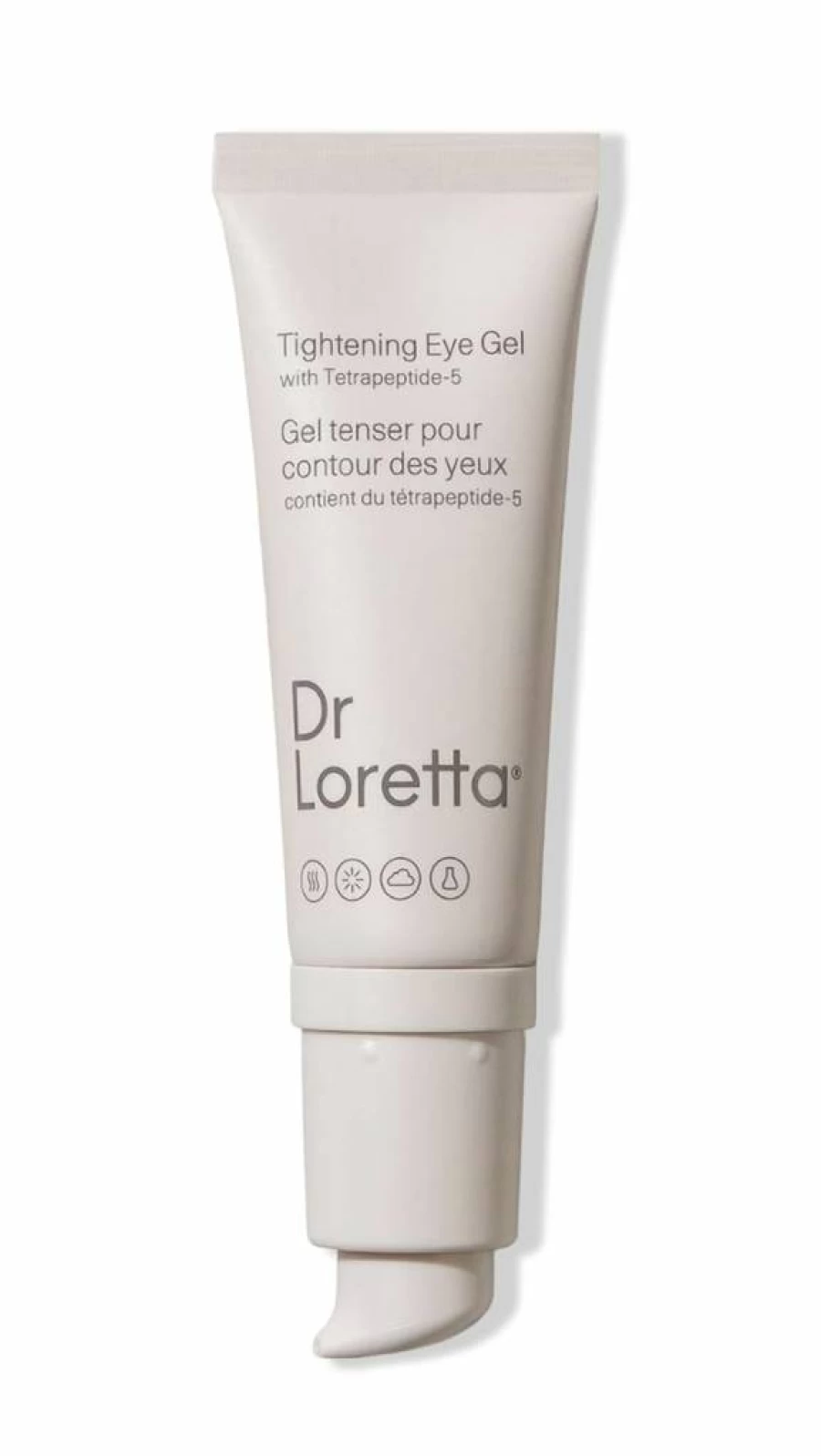 Dr. Loretta Anti-Aging Eye Gel for Firming & Brightening, 0.68 Oz, Ophthalmologist-Tested, Fragrance-Free, Clear Formula