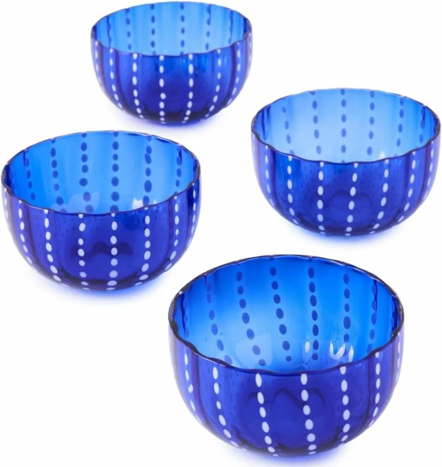 Zafferano Perle 4-Piece Decorative Bowl Set for Women - Elegant Tableware Collection
