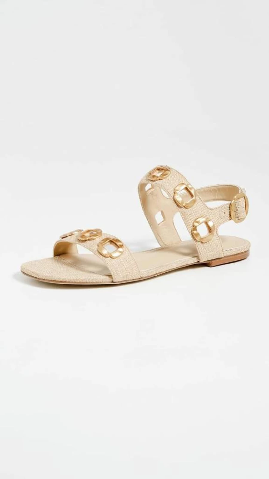 Larroude Women's Milan Sandals | Stylish Comfortable Summer Footwear | Premium Leather Straps | Fashionable Slide Sandals for Women