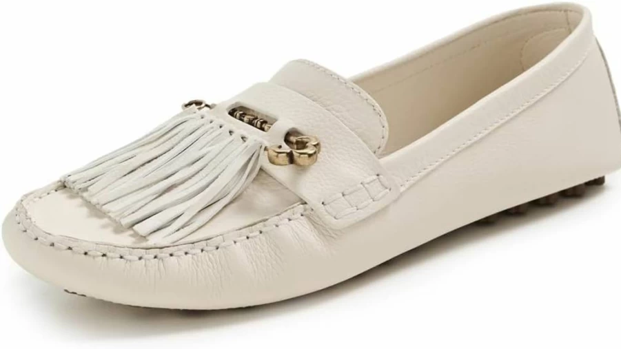 Larroude Women's Joy Loafers – Stylish Comfort Leather Slip-On Shoes for Women