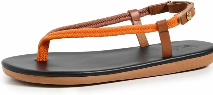 Ancient Greek Sandals Women's Zoi Rope Leather Sandals – Handmade Greek Goddess Flats