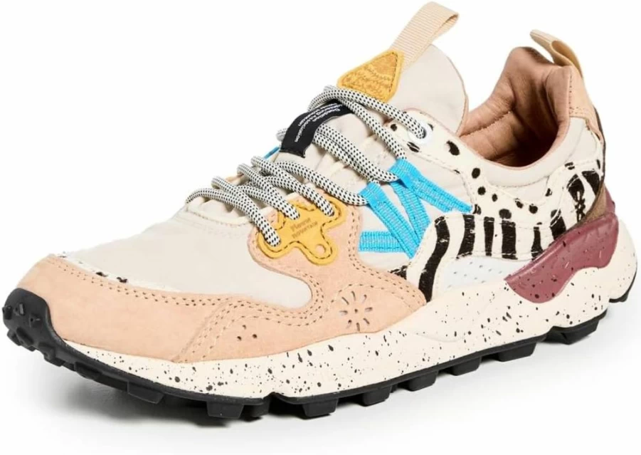 Flower Mountain Women's Yamano Comfortable Casual Sneakers for Walking and Fashion