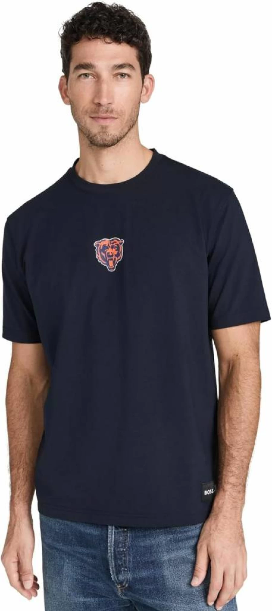 BOSS Men's Graphic Bear Print T-Shirt - Casual Short Sleeve Tee