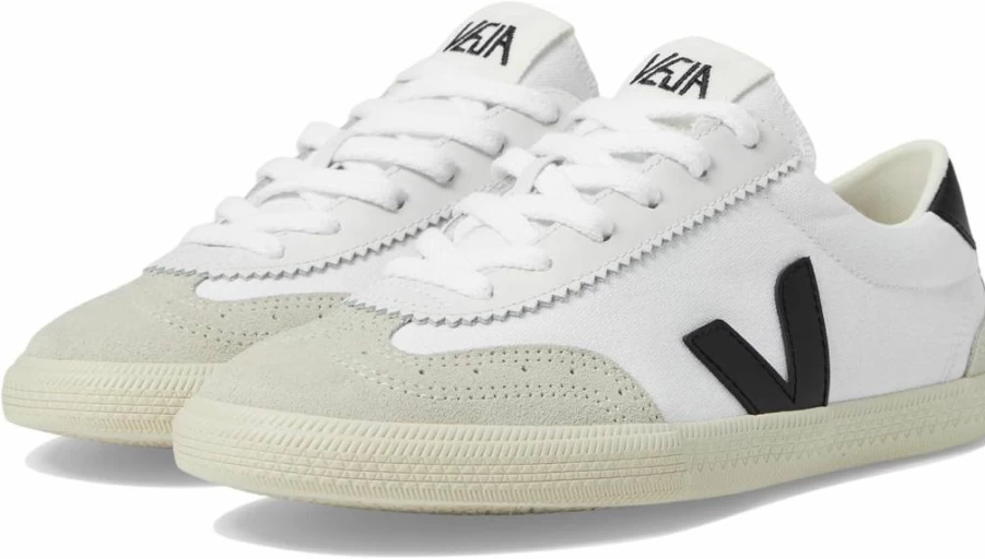 Veja Women's Volley Sneakers – Sustainable Leather Casual Shoes