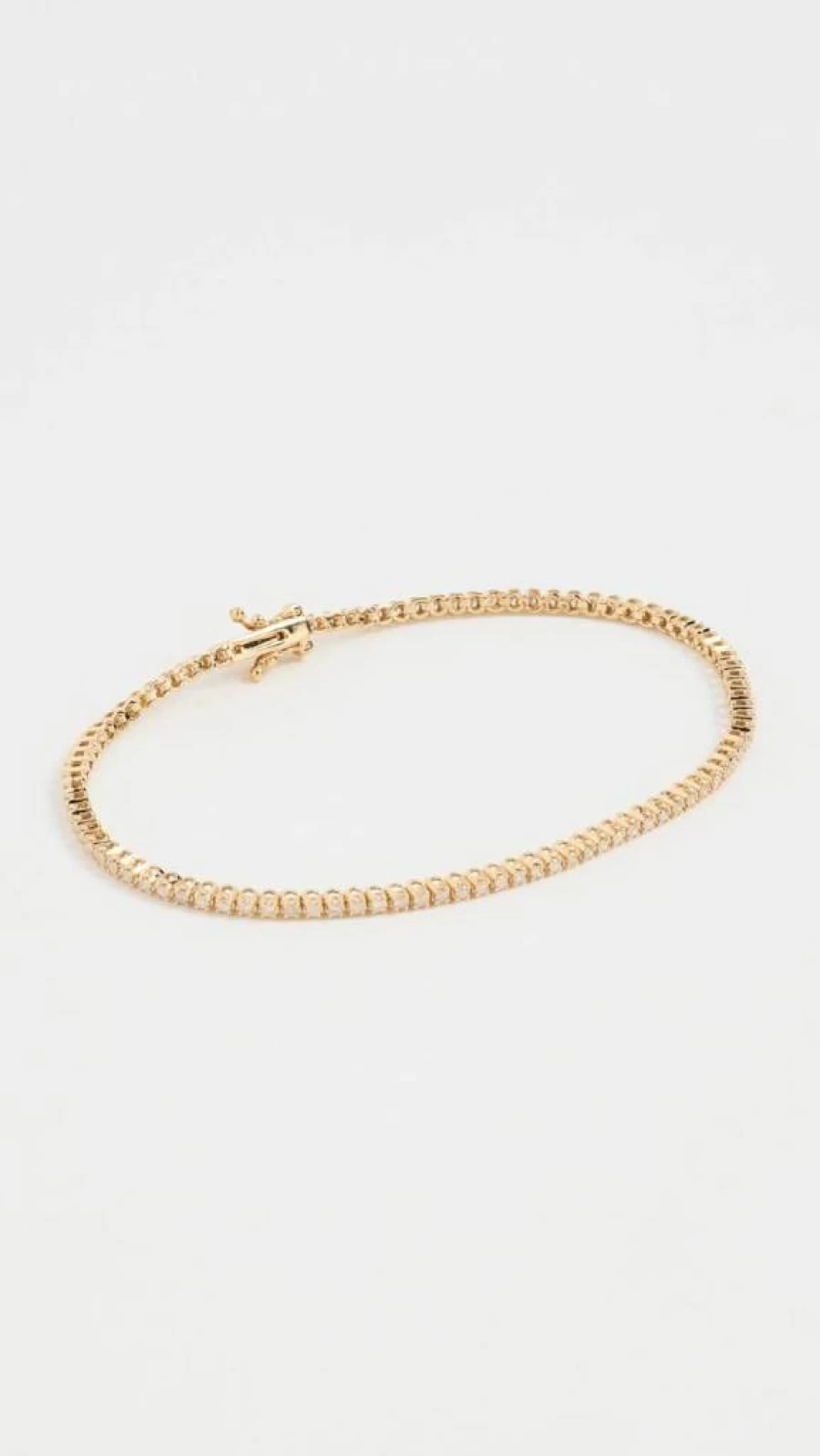 ADINA EDEN 14K Gold 1 Carat Diamond Tennis Bracelet for Women