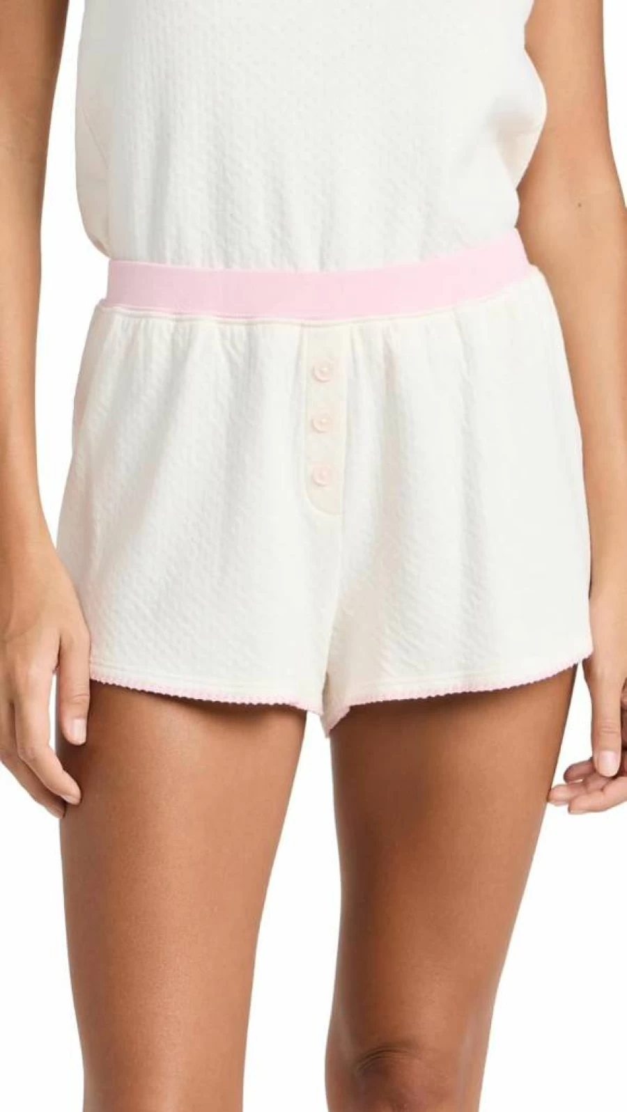 Cozyland by Morgan Lane Women's Tate High-Waisted Linen Shorts - Comfortable Summer Casual Shorts for Women