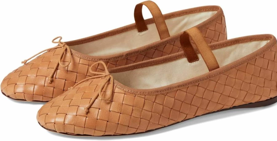 Loeffler Randall Leonie Women's Soft Ballet Flats | Comfortable Leather Flat Shoes for Women