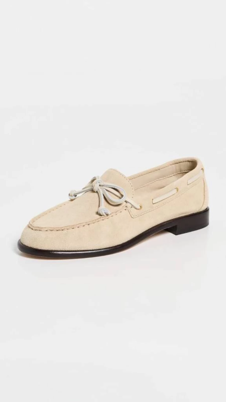 Rag & Bone Women's Carter Boat Shoes | Classic Leather Slip-On Loafers | Comfortable Casual Footwear