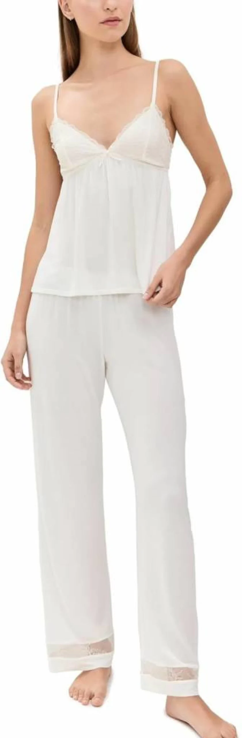 Eberjey Women's Mia Cami Pajama Set - Soft Sleepwear Shorts & Tank Top PJs