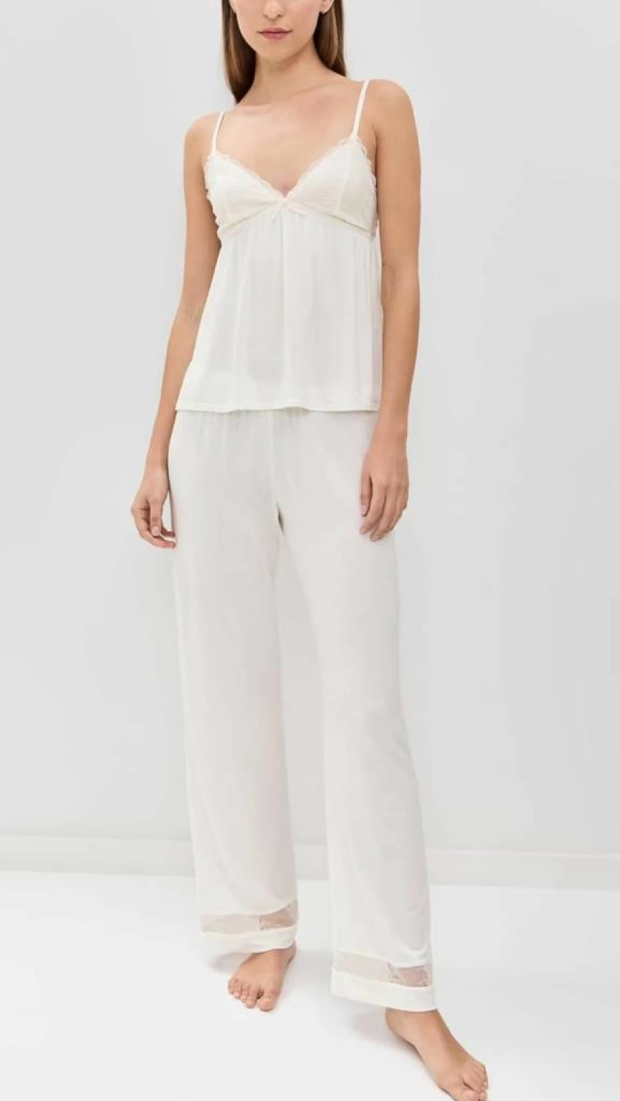 Eberjey Women's Mia Cami Pajama Set - Soft Sleepwear Shorts & Tank Top PJs