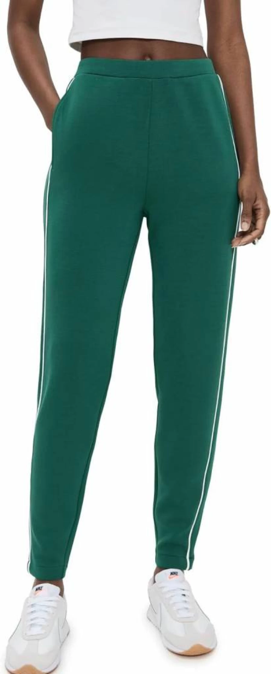 Varley Women's Slim Cuff Pants - High-Waisted Athletic Trousers for Yoga & Running