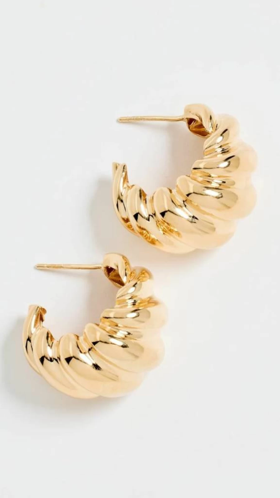 Jennifer Zeuner Pearl Stud Earrings for Women – 1 Inch Classic White Pearl Earrings