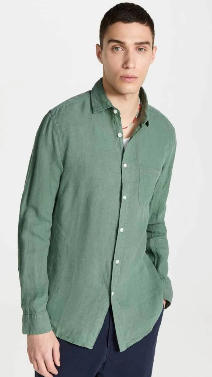 Portuguese Flannel Men's Premium Linen Shirt – Breathable & Stylish Summer Top