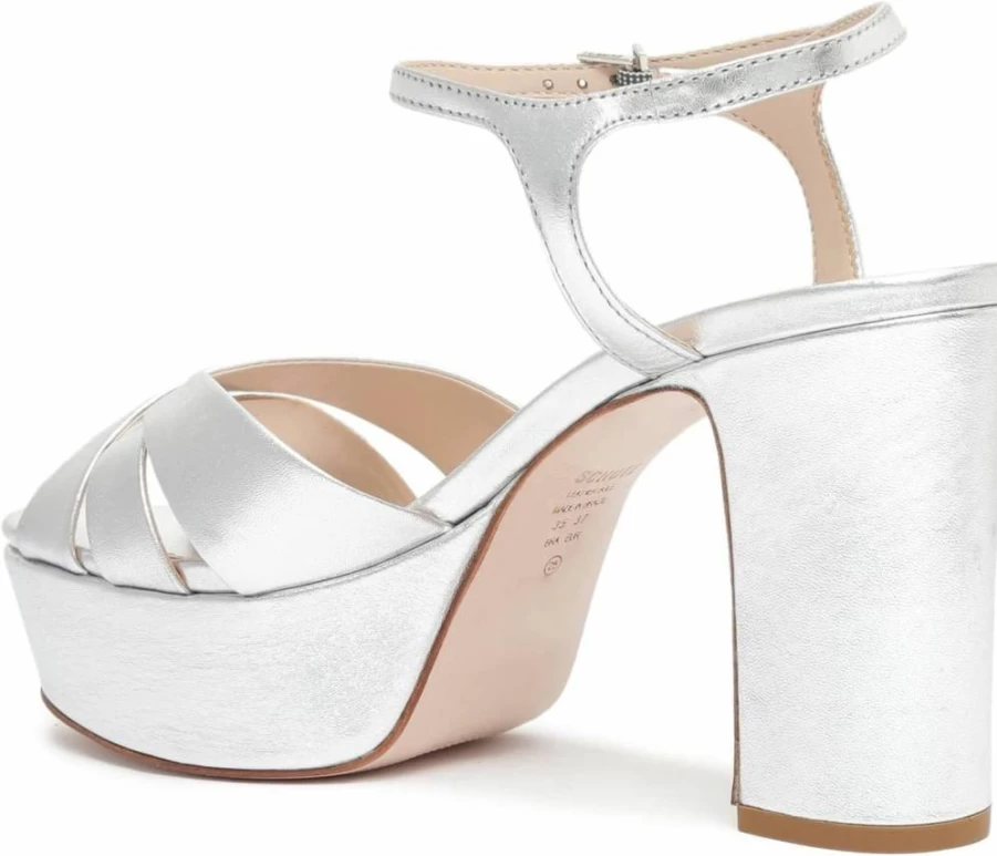 SCHUTZ Keefa Platform Sandals for Women - Chunky Heel Dress Sandals