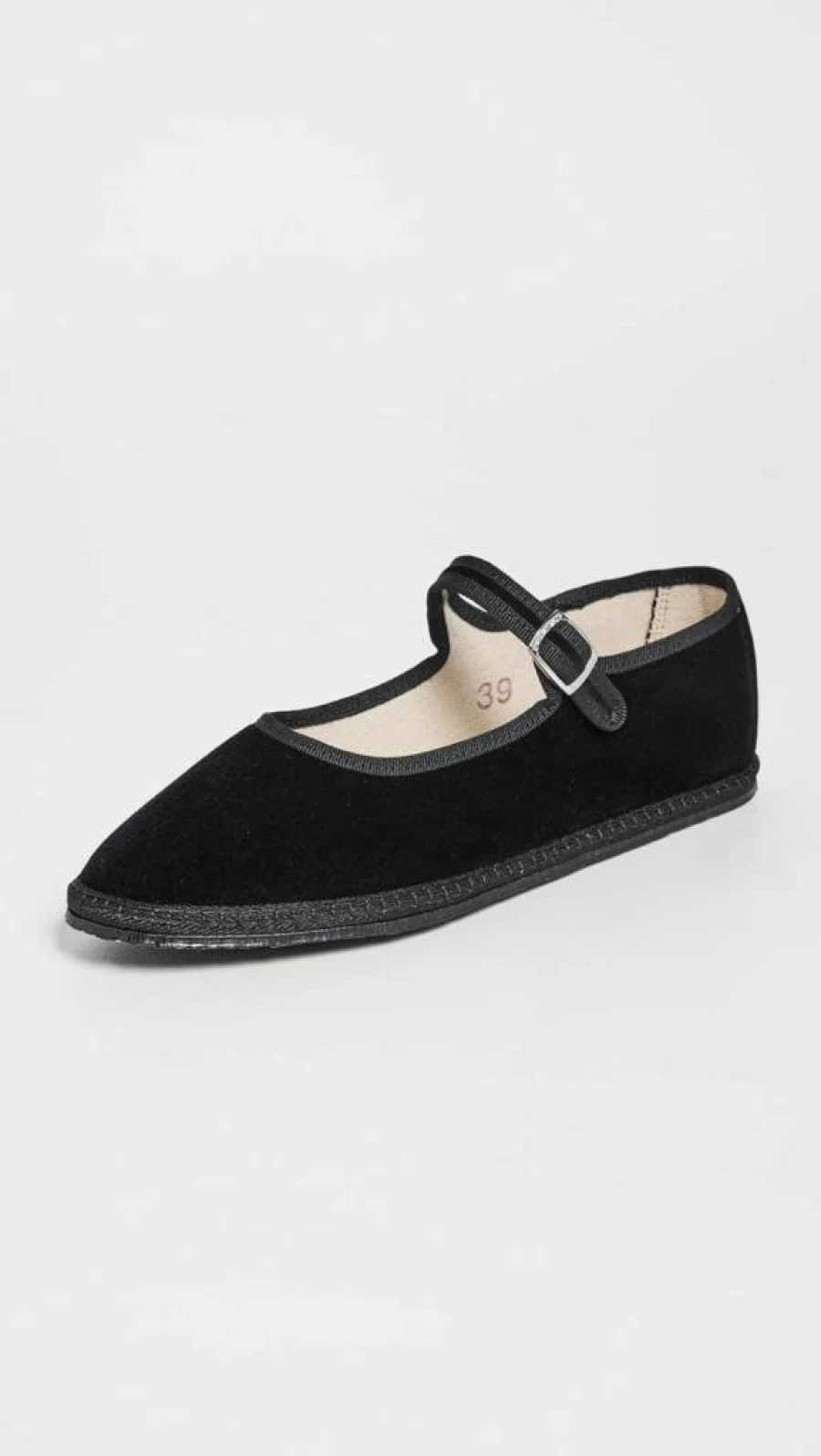 ViBi VENEZiA Women's Mary Jane Flats in Ecru - Classic Comfortable Ballet Shoes for Women