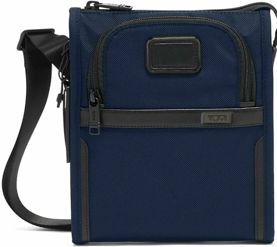TUMI Alpha Compact Crossbody Bag for Men & Women - Lightweight Travel Shoulder Bag with Secure Pockets