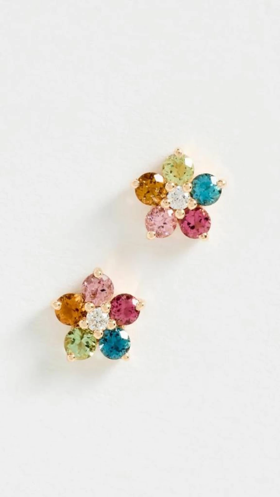 Ariel Gordon Jewelry Women's Tourmaline & Diamond Aurora Stud Earrings