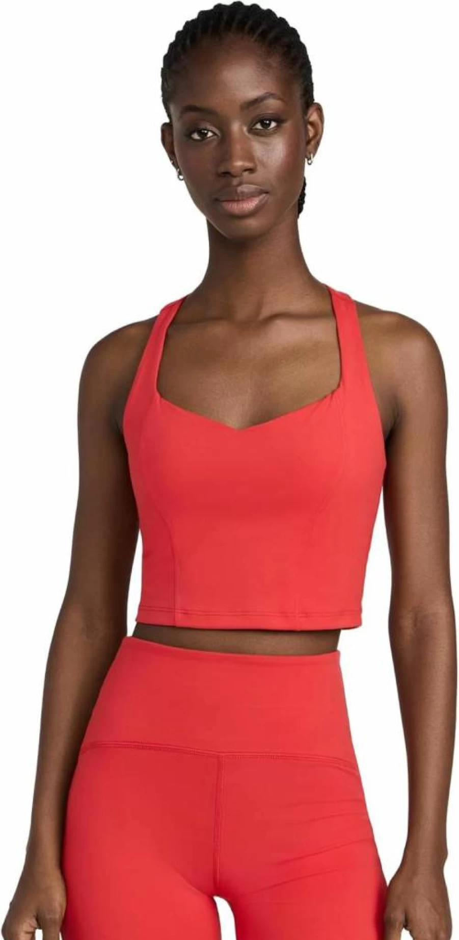 Beyond Yoga Women's PowerBeyond Intensity Crop Top - Racerback Workout Top for Women