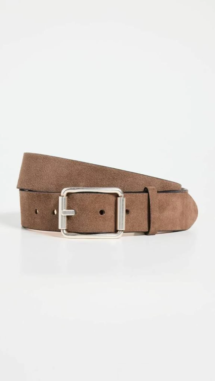 Rag & Bone Men's Evan Genuine Leather Belt - Classic Casual & Dress Strap with Adjustable Buckle