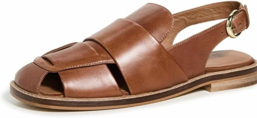 Free Women's Libby Fisher Slingback Flat Sandals by Free People