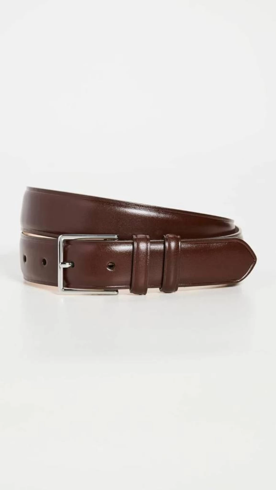 Paul Smith Men's Genuine Leather Classic Formal Suit Belt for Business Attire