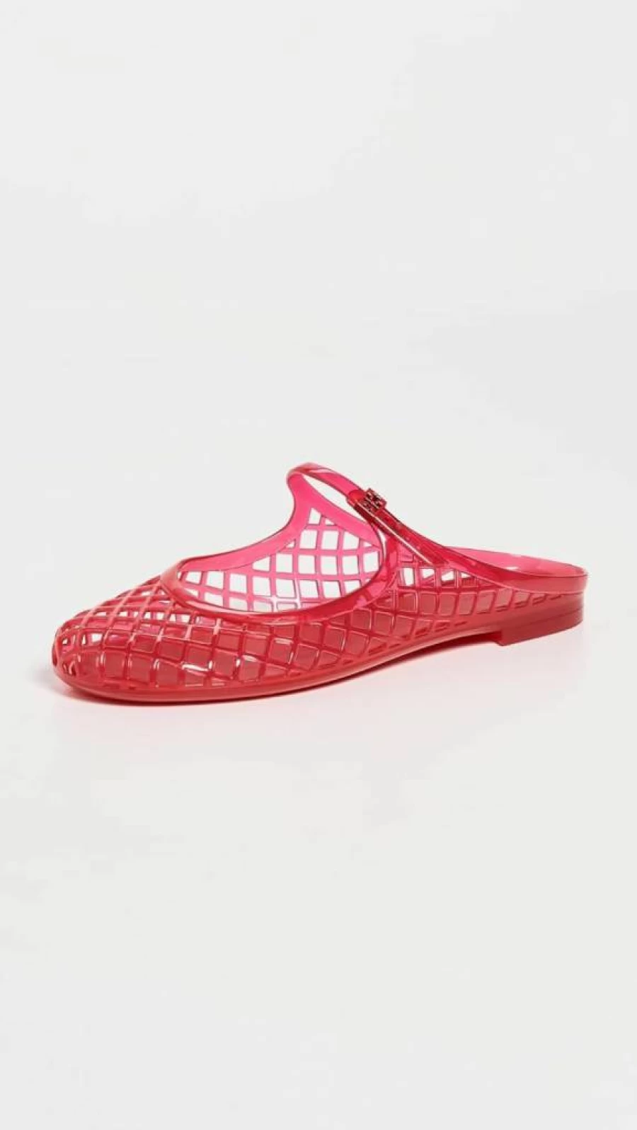 Tory Burch Women's Mellow Mary Jane Jelly Flats | Comfortable & Stylish Slip-On Ballet Shoes for Women