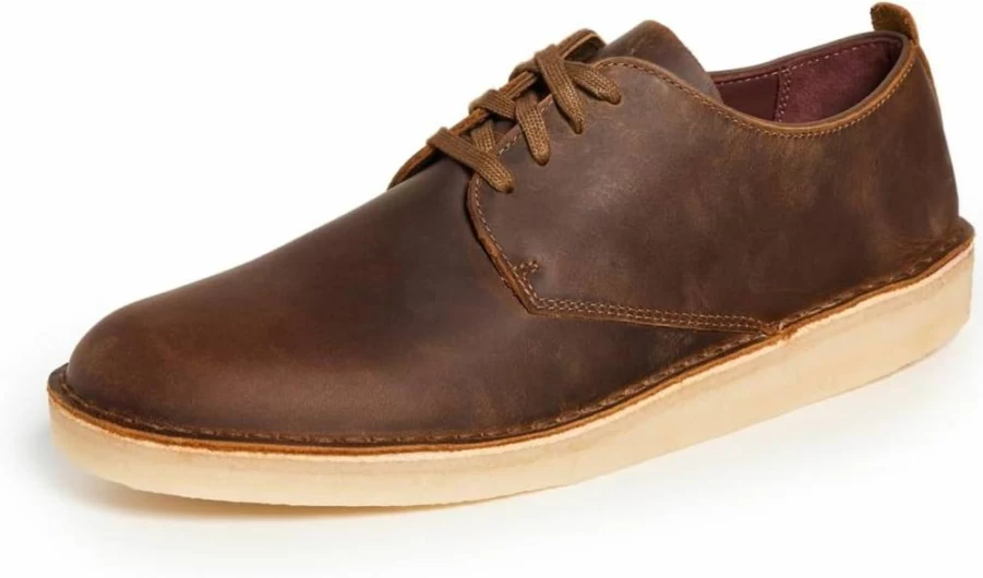 Clarks Men's Coal London Leather Casual Shoes for Comfort and Style