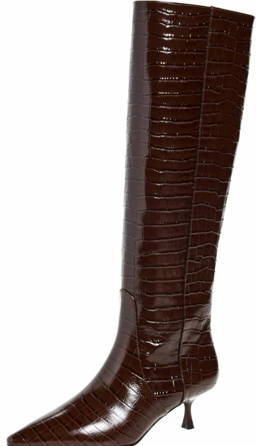 Stuart Weitzman Women's Naomi 50mm Leather Ankle Boots - Classic Black Suede Mid Heel Booties for Women