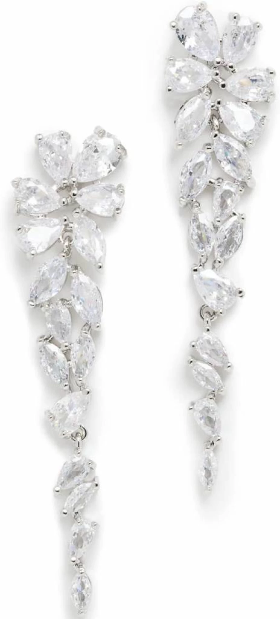 SHASHI Women's Estelle Hoop Earrings - Sterling Silver Dangle Earrings for Women