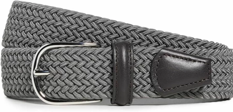 Anderson's Men's Casual Nylon Webbing Belt - Durable Adjustable Strap for Jeans & Pants
