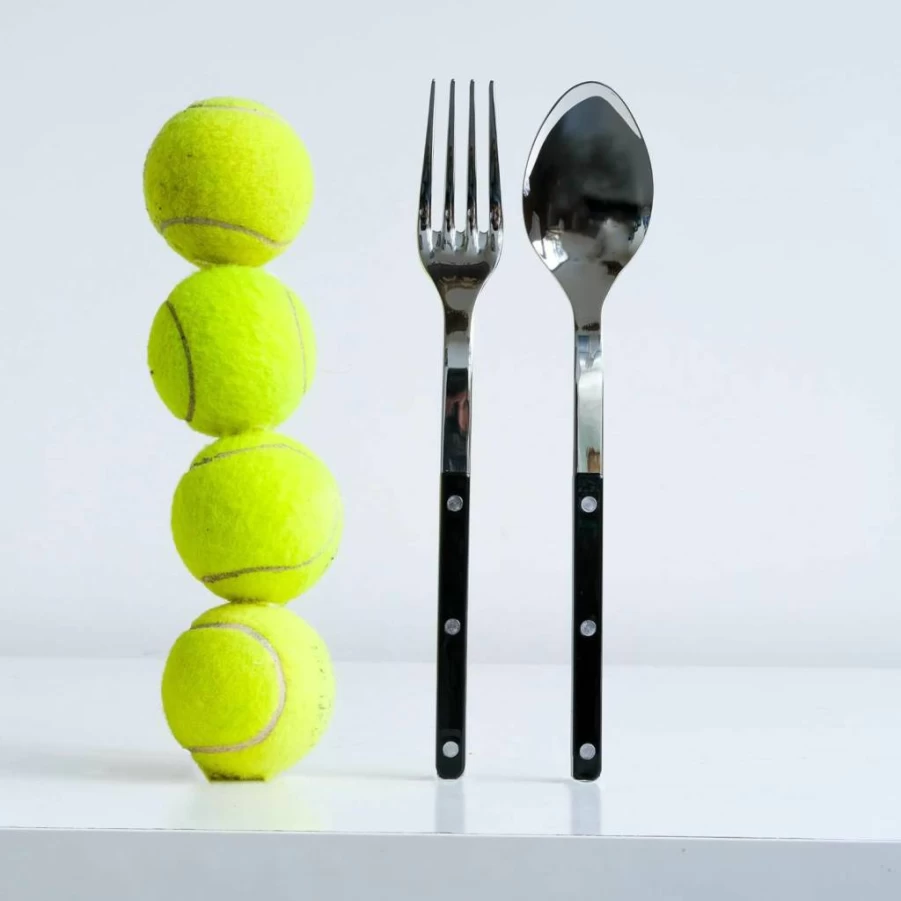 Sabre Paris Women's Elegant Serving Set - Stainless Steel Utensils for Dining & Entertaining