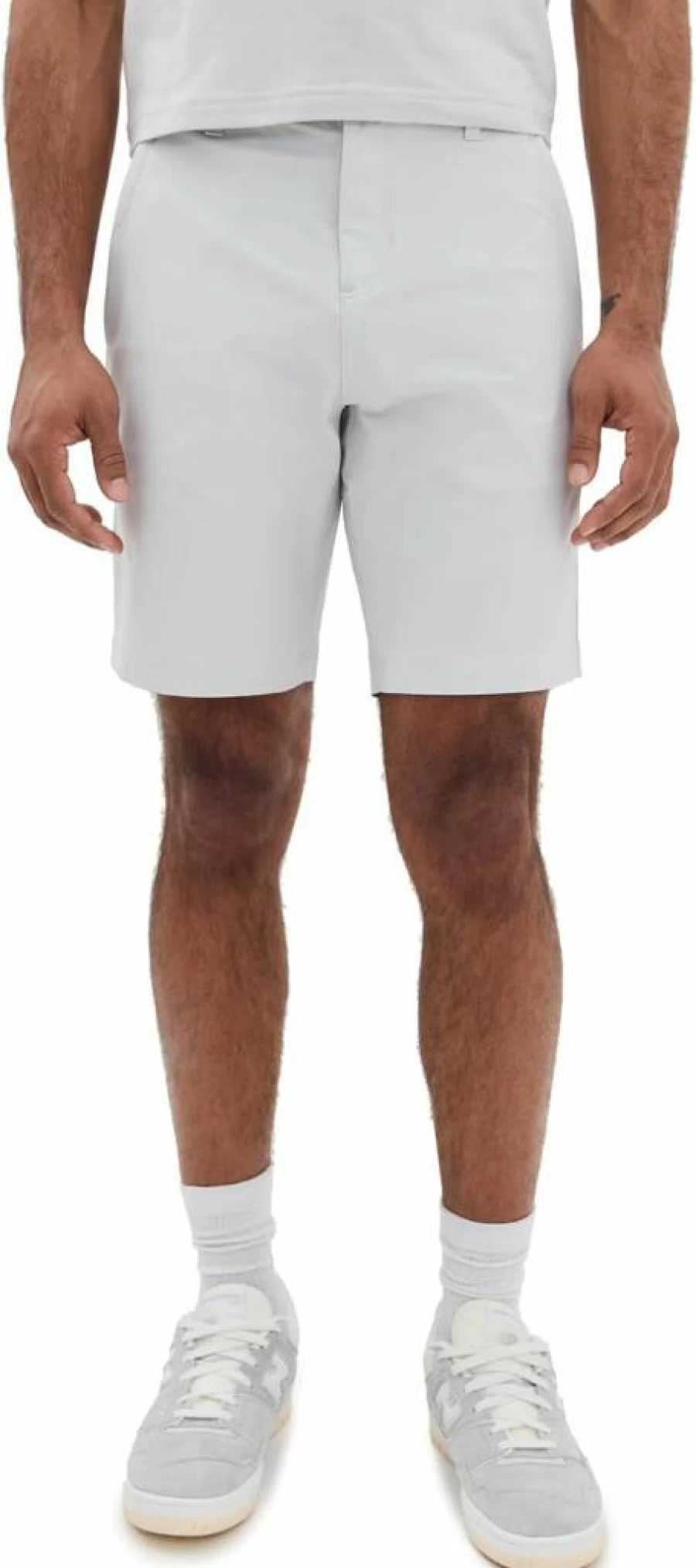 Reigning Champ Men's 9" Stretch Warp Knit Coach Shorts - Breathable Athletic Training Shorts
