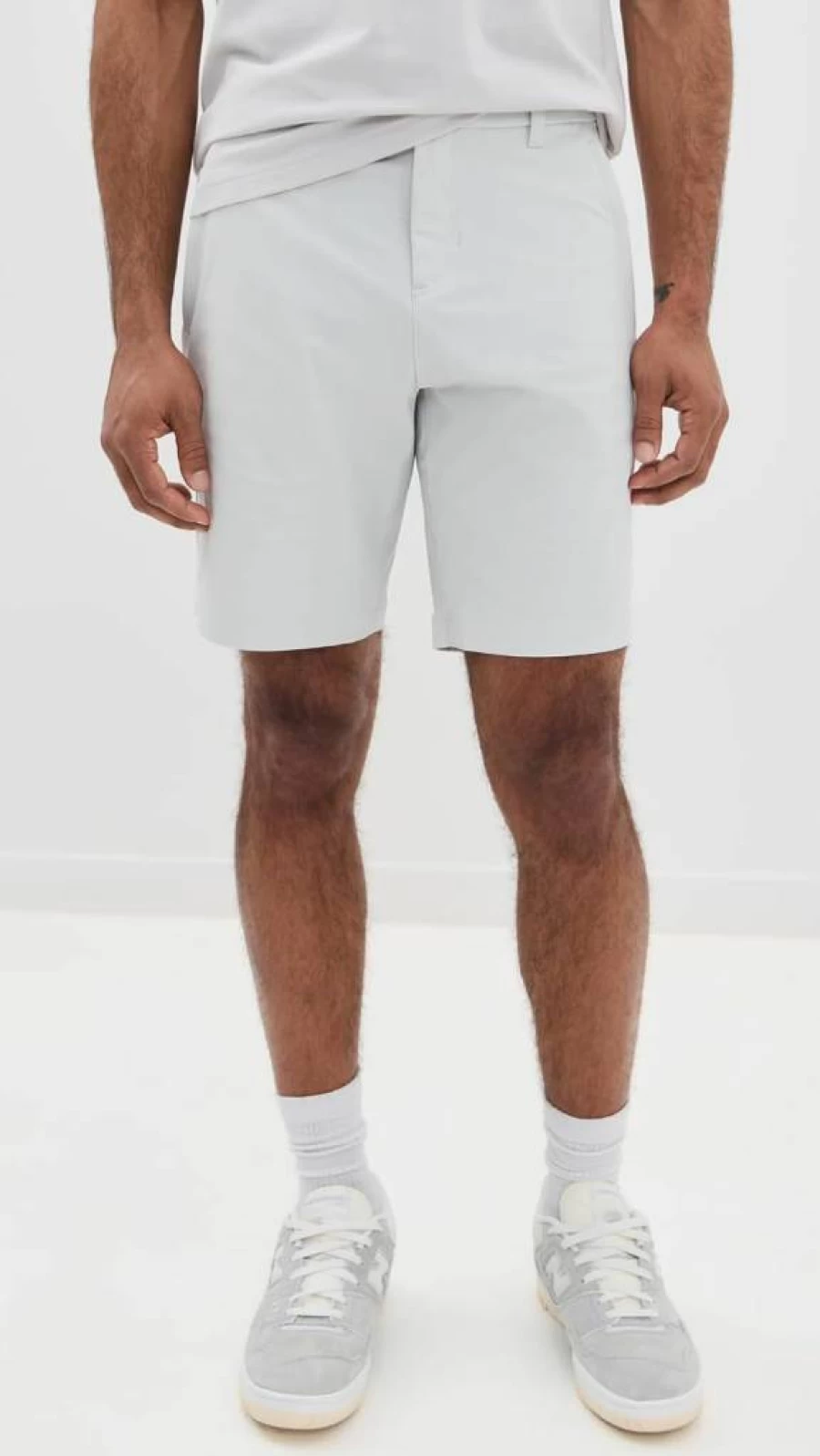 Reigning Champ Men's 9" Stretch Warp Knit Coach Shorts - Breathable Athletic Training Shorts