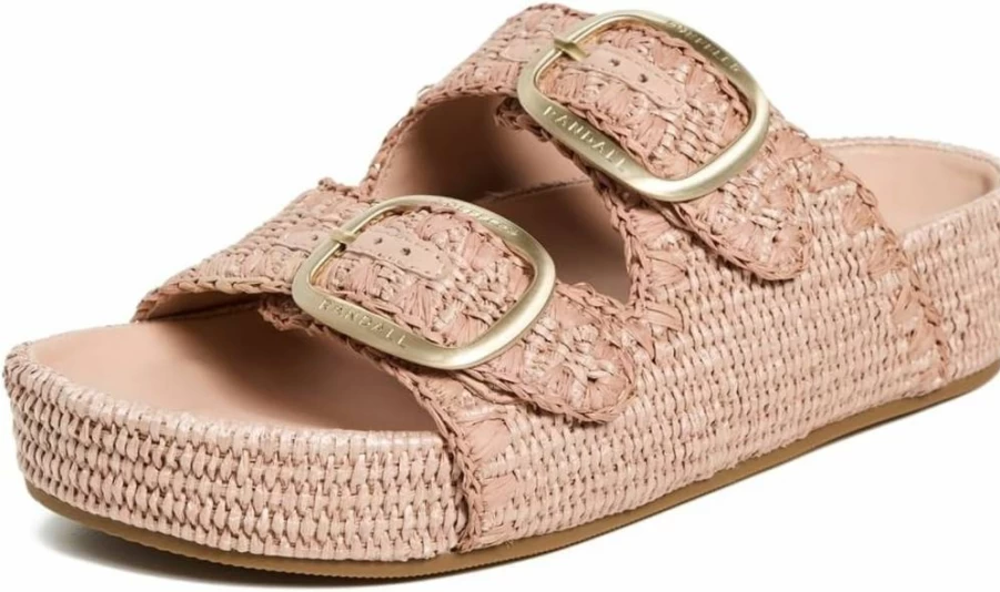 Loeffler Randall Theo Two Band Women's Sandals – Stylish Comfortable Slide Sandals for Women