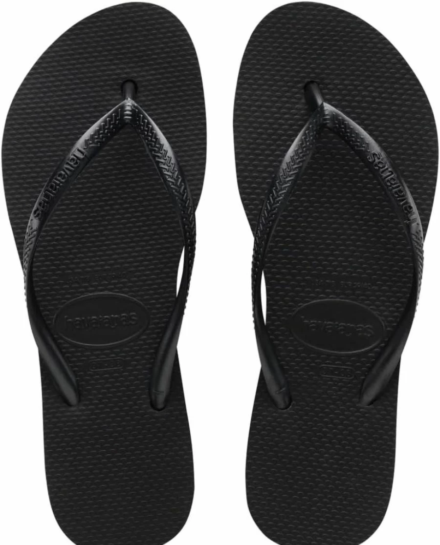 Havaianas Women's Slim Flip Flops - Lightweight Comfortable Sandals with Flatform Sole