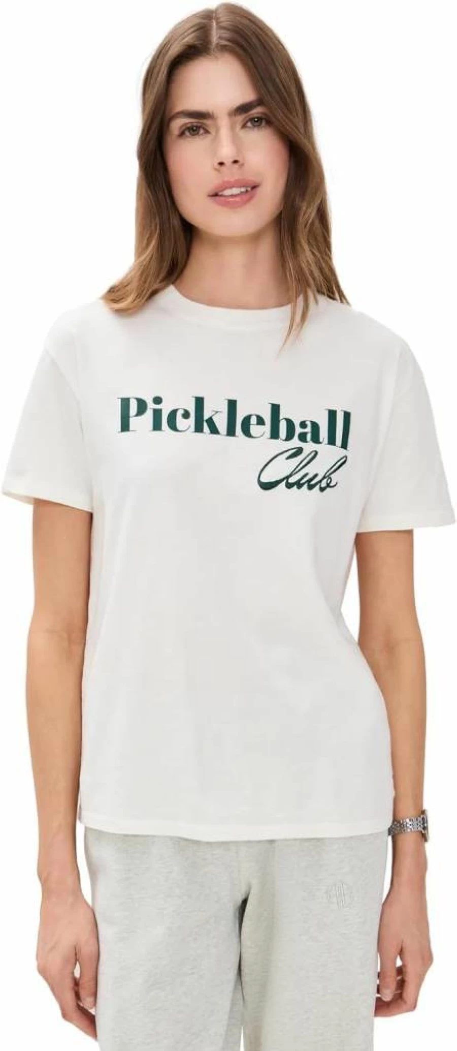 Z SUPPLY Women's Vintage Club Tee Soft Cotton Casual Short Sleeve T-Shirt