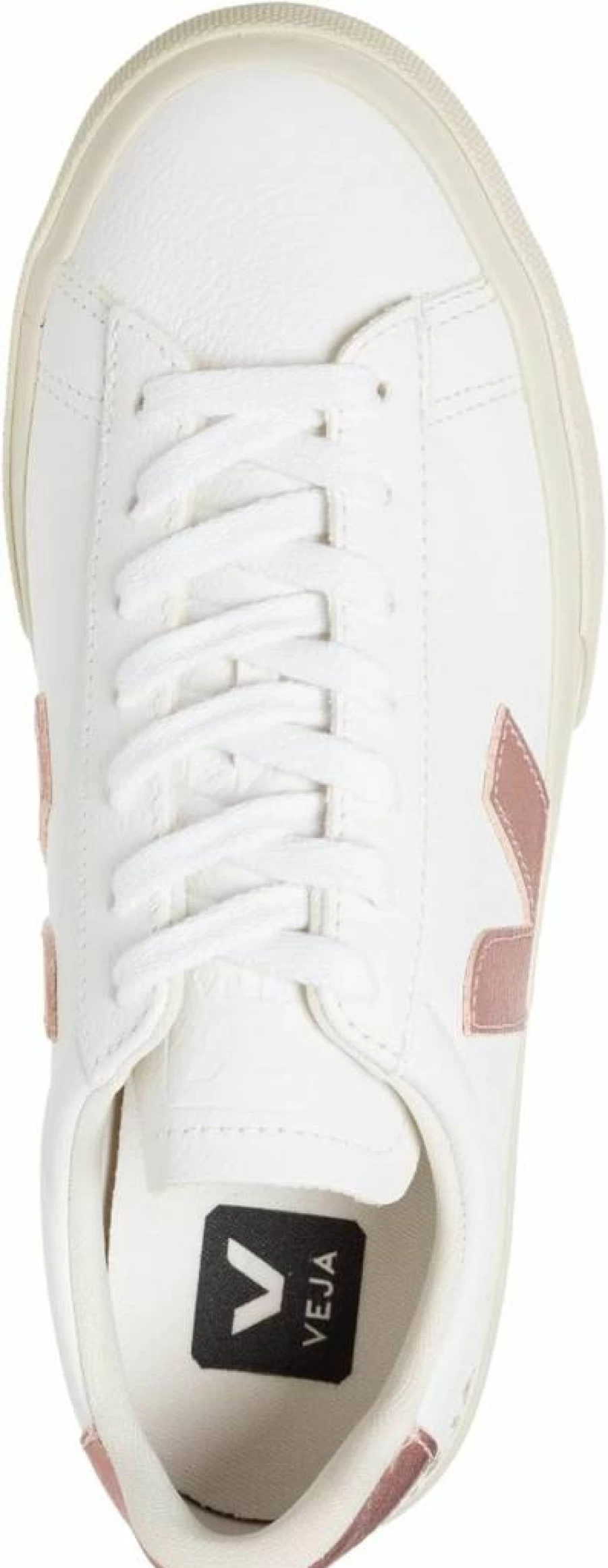 Veja Women's Campo Leather Sneakers in Black & White | Sustainable Eco-Friendly Fashion