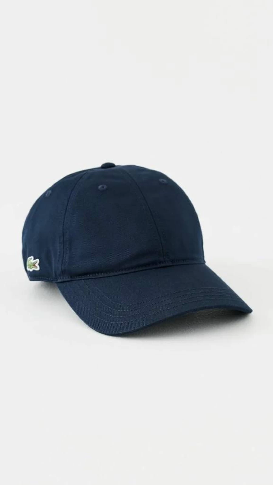Lacoste Men's Classic Cotton Baseball Cap with Crocodile Logo