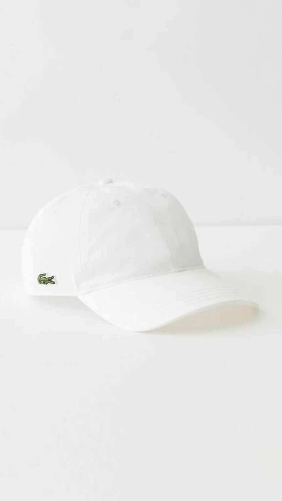 Lacoste Men's Organic Cotton Twill Cap with Side Logo - Classic Adjustable Baseball Hat