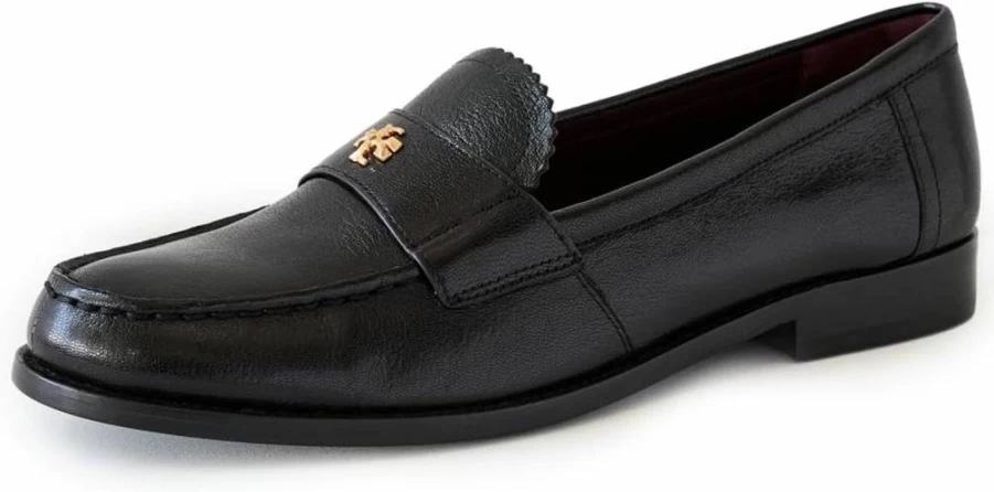 Tory Burch Women's Classic Leather Loafers – Timeless Slip-On Shoes for Women