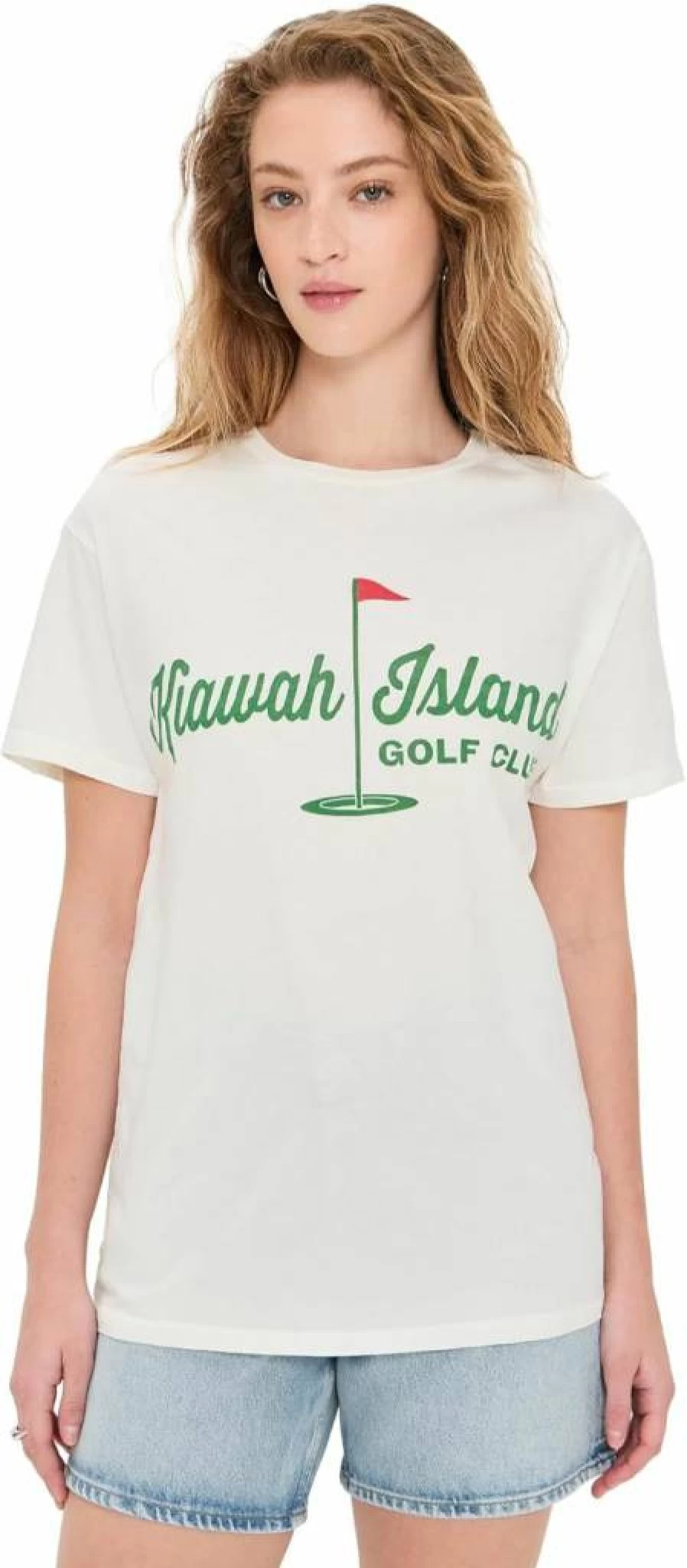 Original Retro Brand Women's Kiawah Island Golf Club Vintage Style T-Shirt