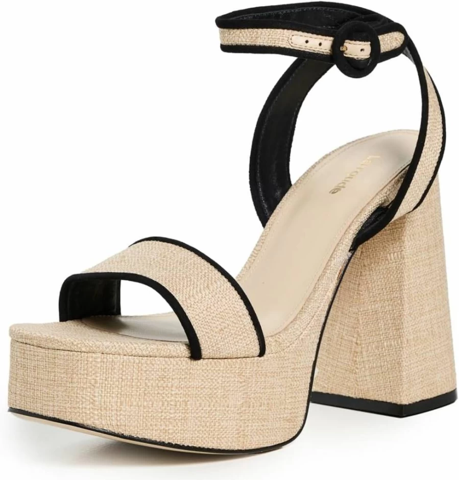 Larroude Dolly Women's Platform Sandals – Stylish Comfort Summer Footwear