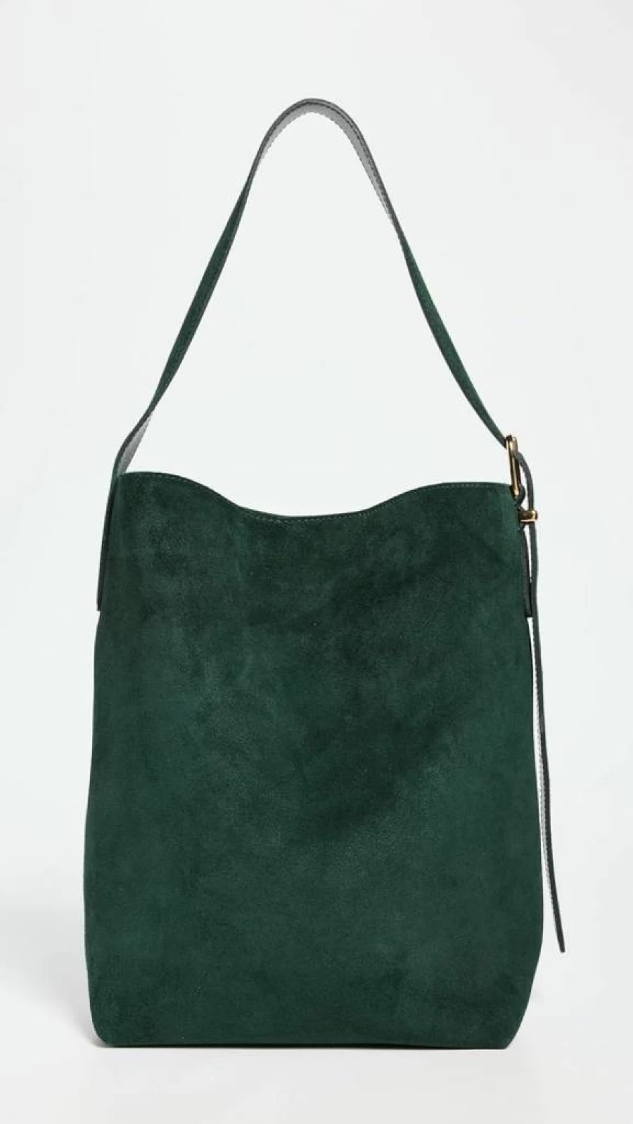 Madewell Women's Suede Essential Bucket Tote Bag - Stylish & Spacious Handbag for Everyday Use