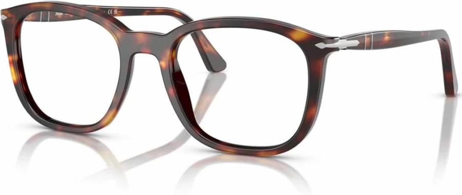 Persol PO3355S Square Acetate Sunglasses for Men & Women – Classic Italian Design with UV Protection